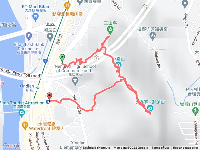新店獅頭山(小獅山)登山步道