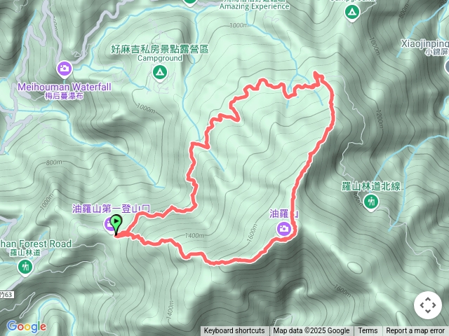 油羅山（1上3下）