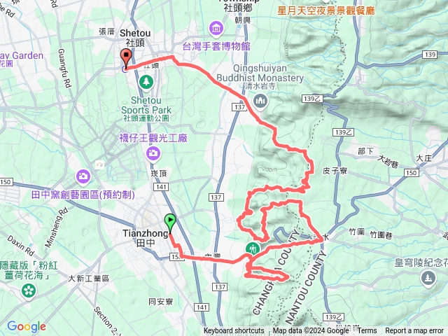 2024-12-02_田中_森林公園登山步道+赤水崎公園+田中大小劍+中央嶺步道預覽圖