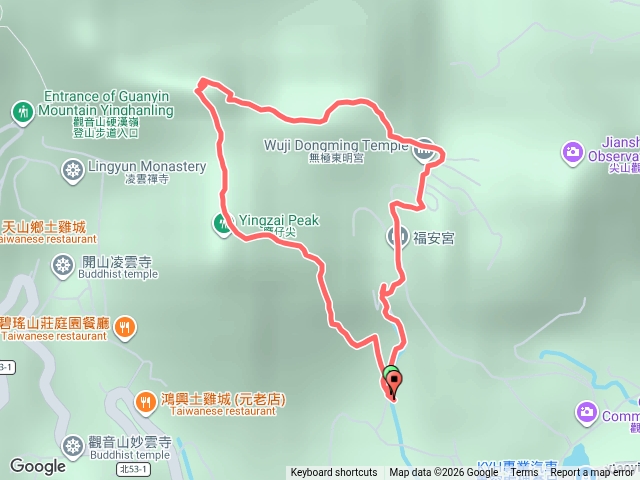 摩天嶺鷹仔尖