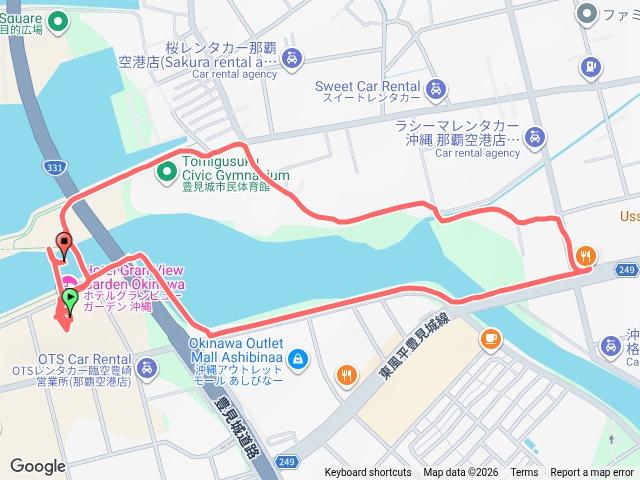 豊崎海濱公園東岸遊