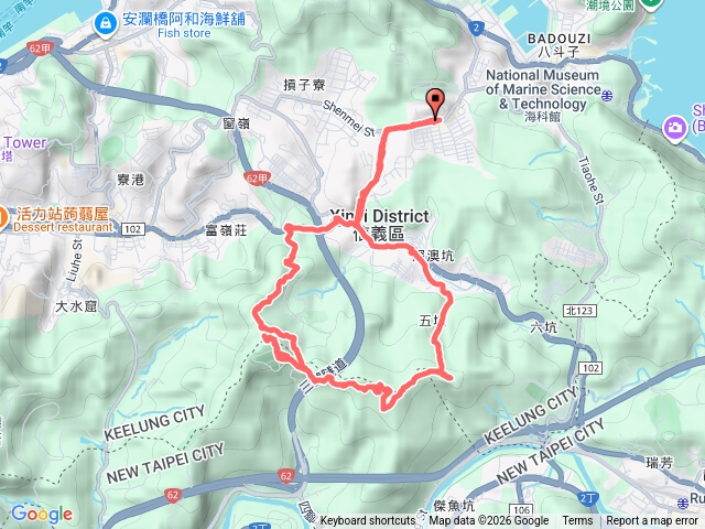 六坑山-四脚亭炮台山-月眉山預覽圖