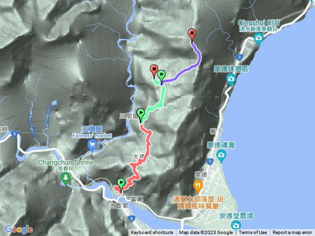 千里眼山登山步道