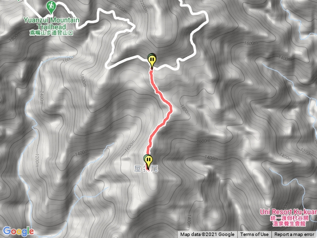 屋我尾山～輕鬆大雪山線
