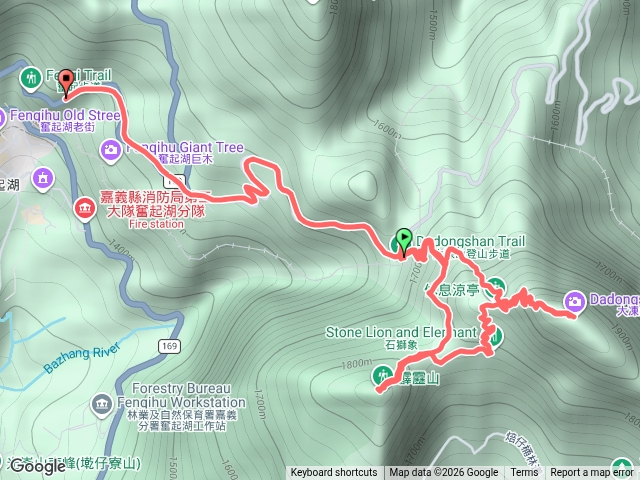 奮起湖大凍山