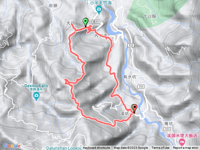 小半天七連峰2022-10-23