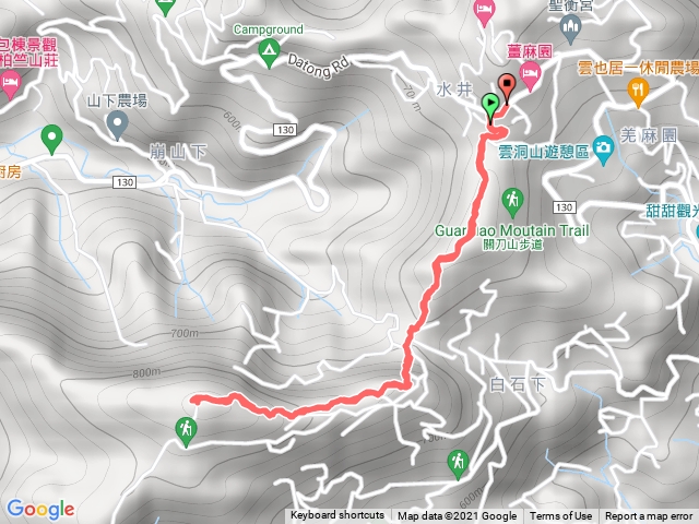 關刀山-出關步道