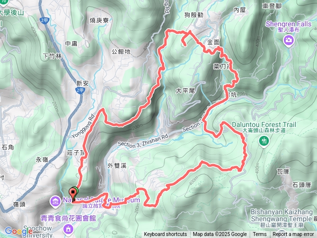 250122故宮-狗殷勤古道-平菁街-碧溪步道-翠山步道-仙座台山-燕溪古道O型預覽圖