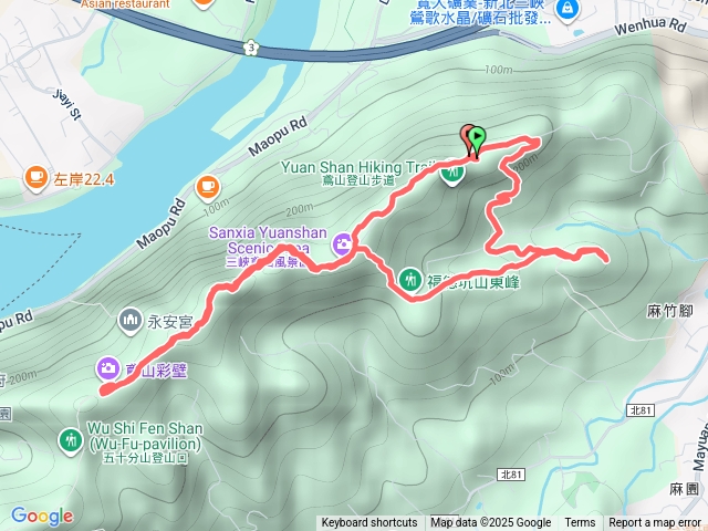 2025微笑山線：【鳶山山系】鳶山彩壁段