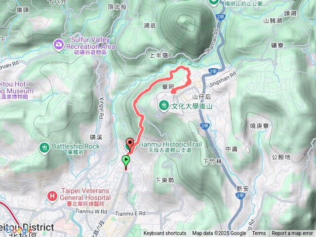天母古道+文大炸雞AA