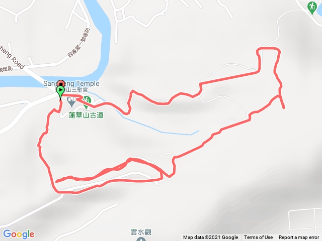 新埔蓮華山古道O形縱走