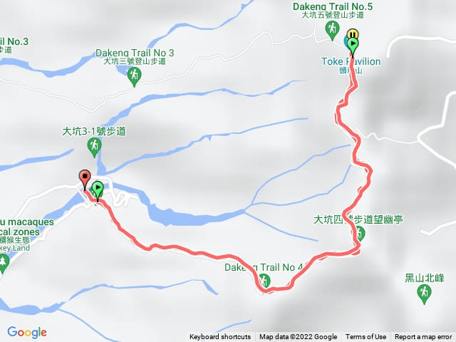 大坑四號步道上下