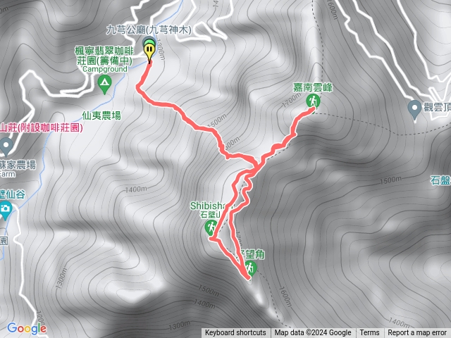 2024.1.14.石壁山嘉南雲峰