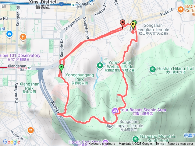 四獸山O型步道預覽圖