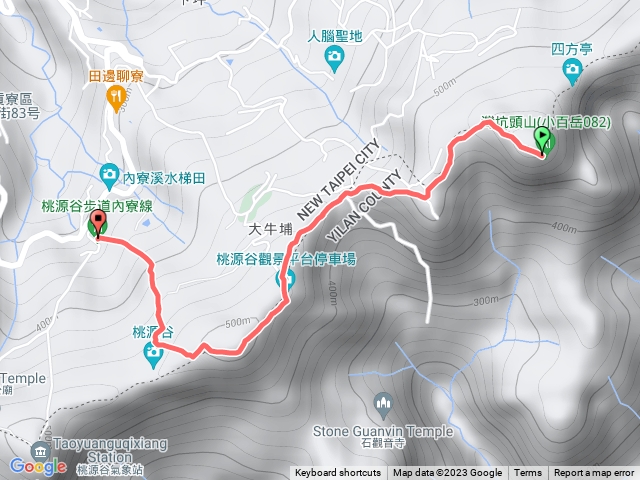 2023.11.19－桃源谷內寮線&灣坑頭山步道