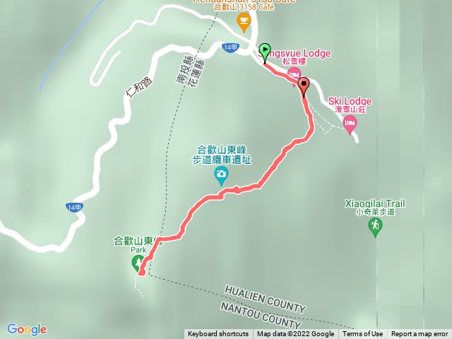 合歡東峰