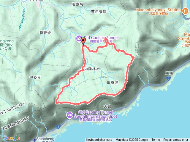 隆隆山古厝聚落上雪山尾稜-隆嶺古道下預覽圖