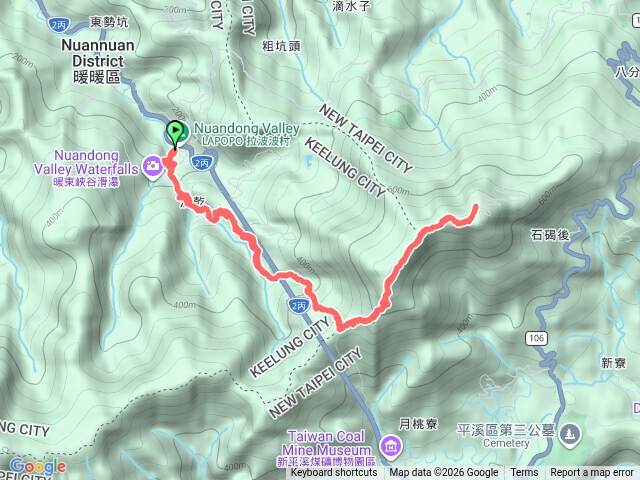 暖東峽谷登五分山預覽圖