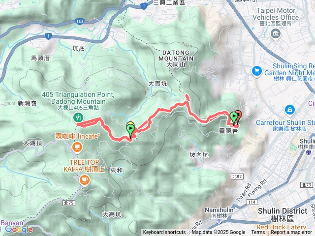 大同山、青龍嶺、大棟山縱走