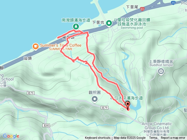 太平濱海步道、南灣頭濱海步道來回預覽圖