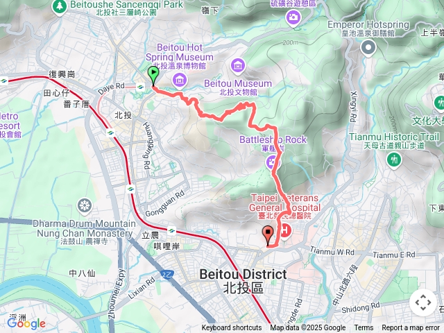 北投岩場