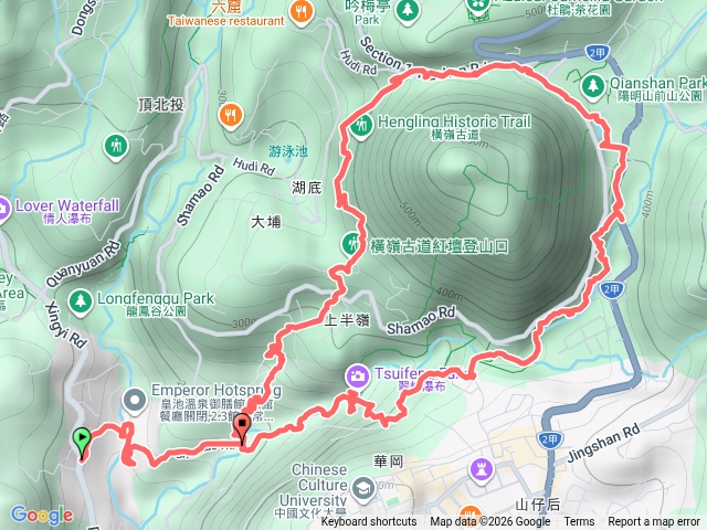 琳-猴洞圳古道-翠峰瀑布-天母古道-橫嶺古道-半嶺水圳步道預覽圖