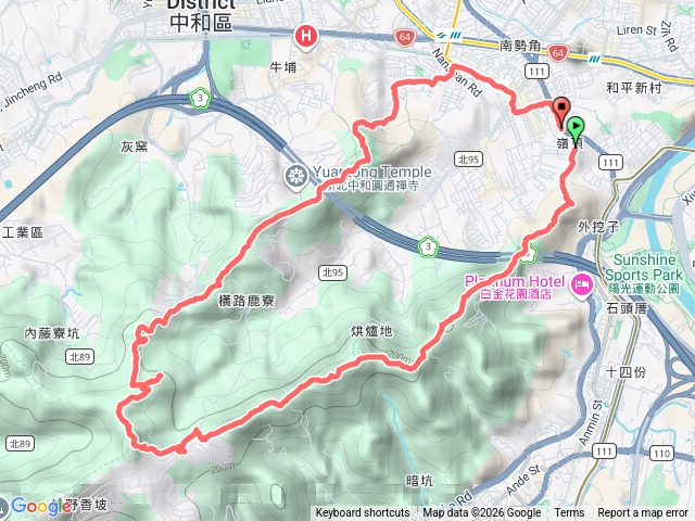 烘爐地登山步道大O型預覽圖