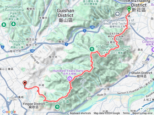 20241207迴龍~鶯歌蛋縱走-出鳳鳴車站