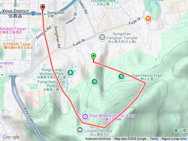 南港山系精華縱走 — 九五．南港．拇指．獅山．豹山預覽圖