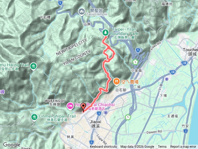 跑馬古道來回預覽圖