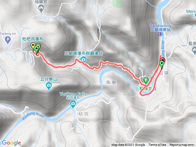 新北－臺灣百大必訪步道三貂嶺瀑布群步道202103171135