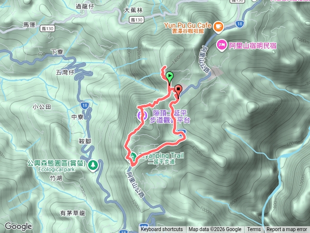 茶林山二延平步道