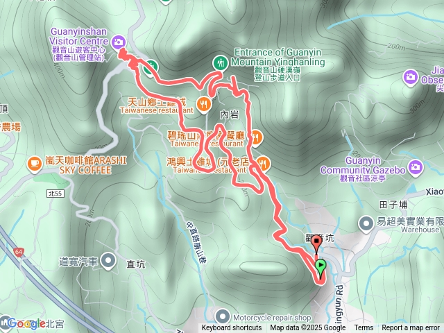 觀肉音縱走預覽圖