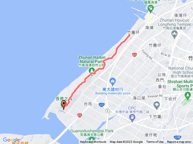 竹南海濱森林步道