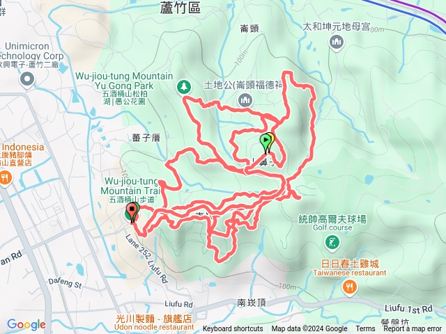 五酒桶山大暴走