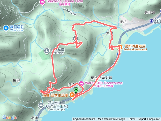梗枋兩真宮步道環走預覽圖
