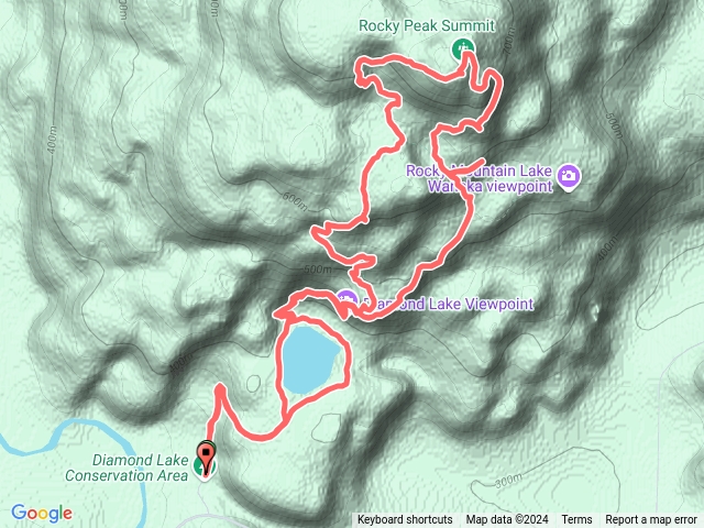 WanakaDiamandlake&RockyMountainSummit