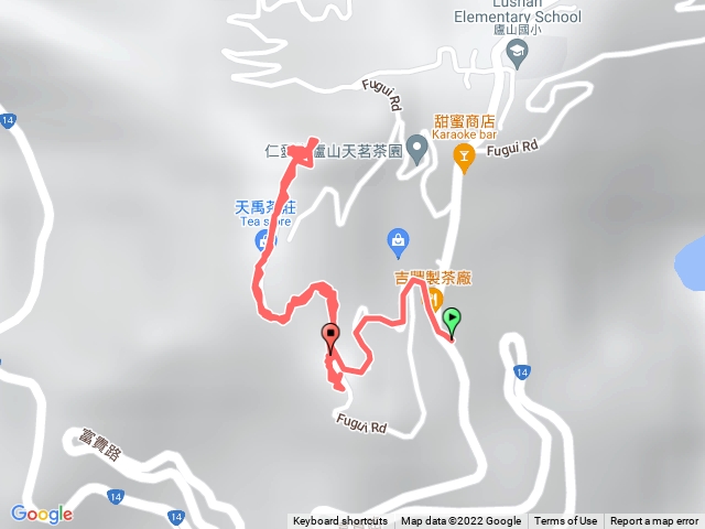 廬山六寶 老么 母安山基點峰及主峰預覽圖