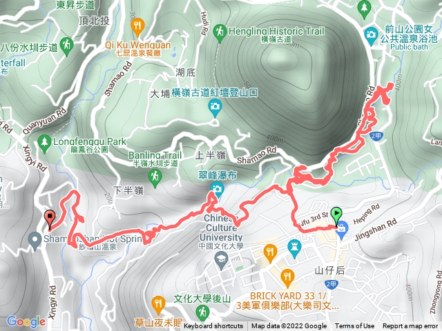 琳-紗帽路皇溪小徑-白雲瀑布-翠峰瀑布