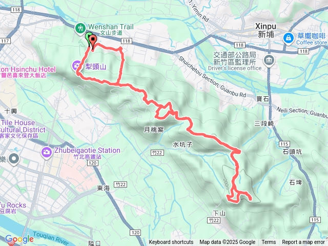 梨頭山_吧哩國山_石頭坑山預覽圖