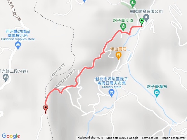 深坑 炮子崙步道