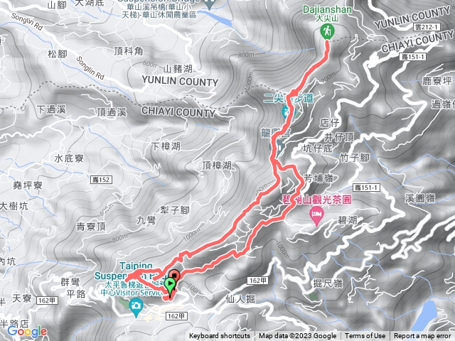 小百岳 056+057 雲林大尖山+嘉義梨子腳山 20221221