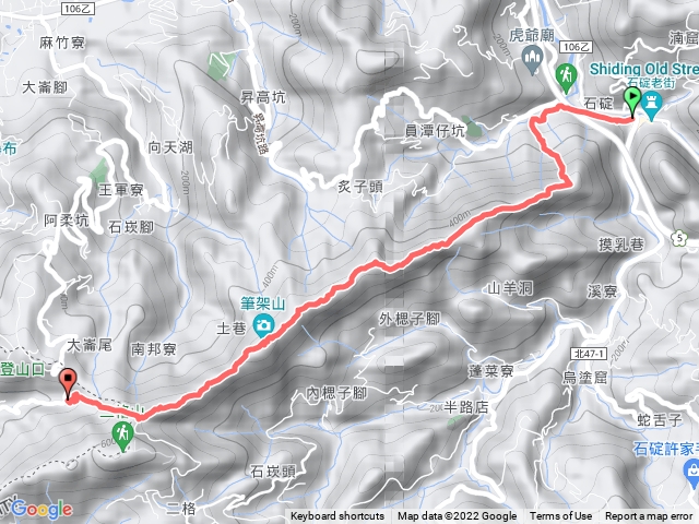 筆架連峰