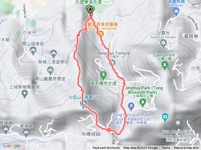 火焰山-承天禪寺小O路線