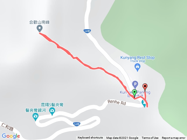 合歡南峰