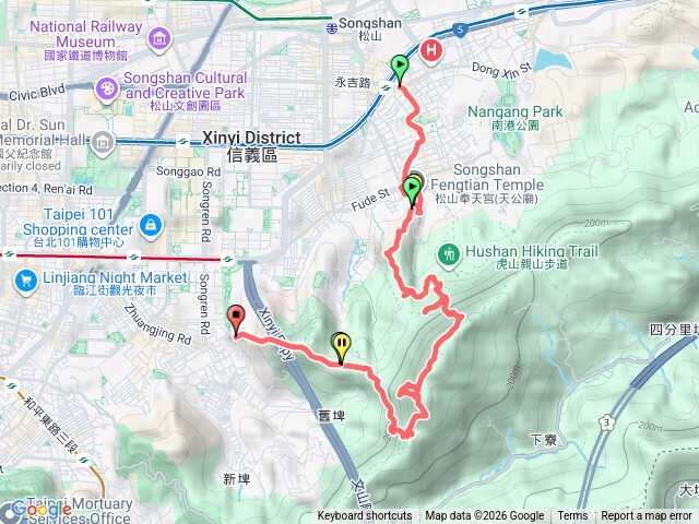 南港山攀岩步道縱走九五峰、象山預覽圖