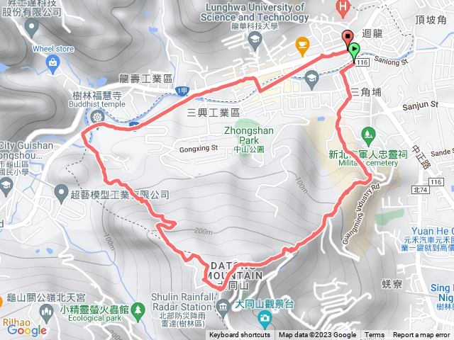 三角埔山 迴龍小縱走