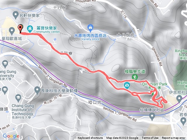 新莊牡丹心公園+樟腦寮步道