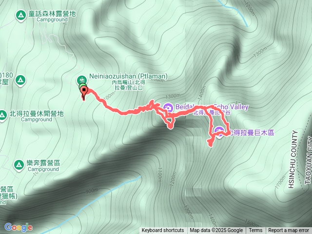 北得拉曼山步道