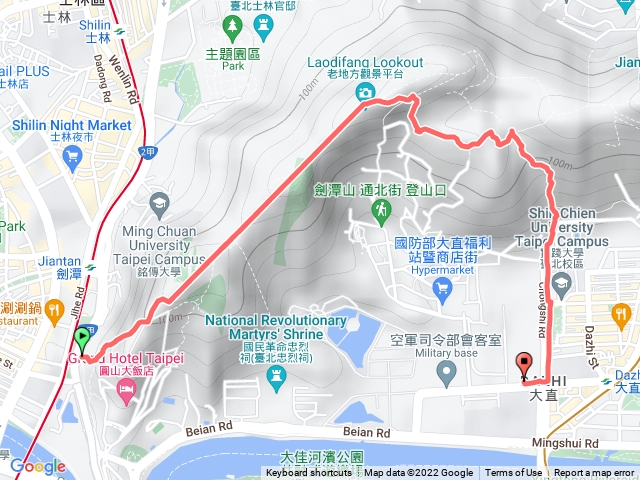 劍潭捷運_老地方_劍南山_實踐大學